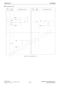 BD9G101G-TR Datasheet Page 20