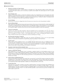 BD9G101G-TR Datasheet Page 21