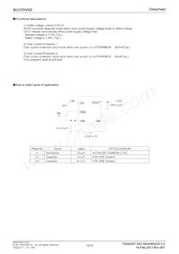 BU33DV5G-GTR Datasheet Pagina 10