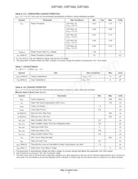 CAT1023ZI-45-GT3 Datasheet Page 5