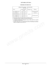 CAT150089SWI-G Datasheet Pagina 12