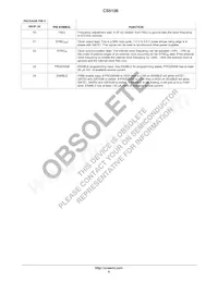 CS5106LSWR24 Datasheet Pagina 9