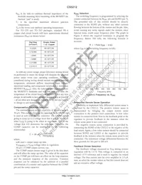 CS5212GDR14 Datasheet Pagina 10