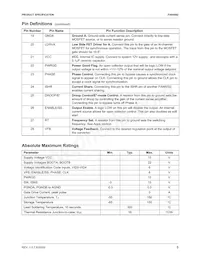 FAN5092MTC Datasheet Page 3