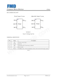 FT441AA Datenblatt Seite 3