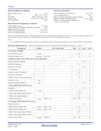 HIP6503CBZ-T Datasheet Page 4