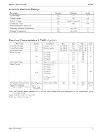 ILC5062AIC44X 데이터 시트 페이지 2