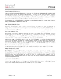 IR3084MTRPBF Datasheet Page 21