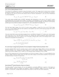 IR3087M Datasheet Pagina 16