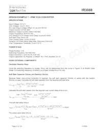 IR3088MTRPBF Datasheet Pagina 21