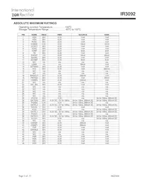 IR3092M Datasheet Page 3
