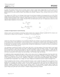 IR3092M Datasheet Page 22