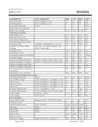 IR3502AMTRPBF數據表 頁面 5