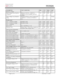 IR3502AMTRPBF Datasheet Page 6