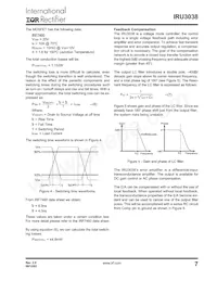 IRU3038CS Datasheet Page 7