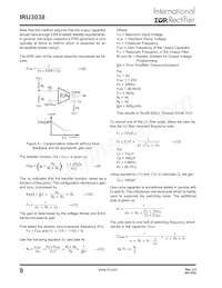 IRU3038CS Datasheet Page 8