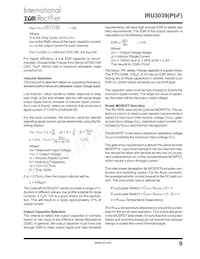 IRU3039CHTR Datasheet Page 9