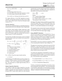 IRU3138CSTRPBF Datasheet Page 8