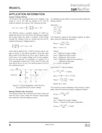 IRU431LCL5TR Datasheet Page 4