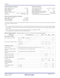 ISL6218CV-T Datasheet Page 3