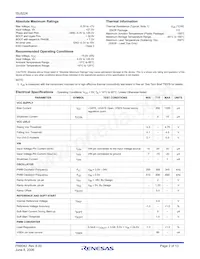 ISL6224CAZ-T Datasheet Page 2