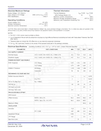 ISL6244HRZ-T Datasheet Page 3