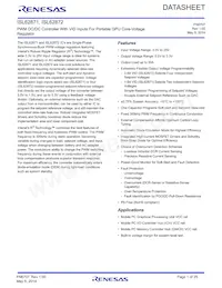 ISL62872HRUZ-T Datasheet Copertura