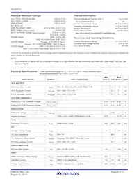 ISL62873HRUZ-T Datasheet Page 6