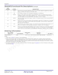 ISL62875HRUZ-T Datasheet Page 6