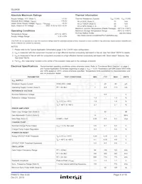 ISL6406IVZ-T Datasheet Page 4
