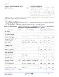 ISL6420AIRZ-TKR5264 Datasheet Page 7