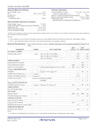 ISL6506CBZ-T Datasheet Page 3