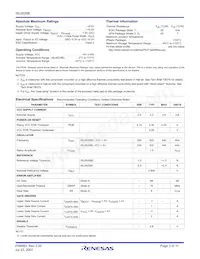 ISL6520BIR-T Datasheet Page 3