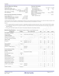 ISL6520CRZ-T Datasheet Page 3