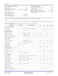 ISL6525CBZ Datasheet Page 3