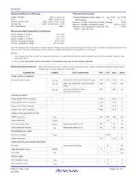 ISL6532CCRZ-T Datasheet Page 5