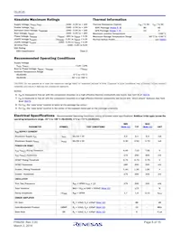 ISL6535CRZ Datasheet Page 5