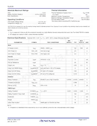 ISL6536IB-T Datasheet Page 3