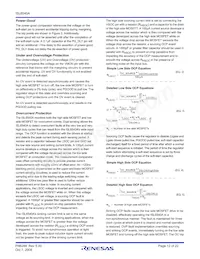 ISL6540ACRZ Datasheet Page 12