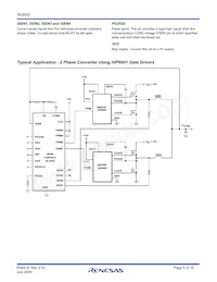 ISL6552CRZ-T Datasheet Page 5