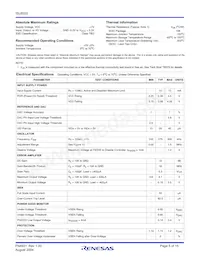 ISL6553CBZA-T Datasheet Page 5