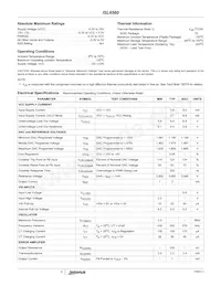 ISL6560CBZ-T Datasheet Page 3