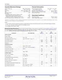 ISL78223AAZ-T Datasheet Page 7