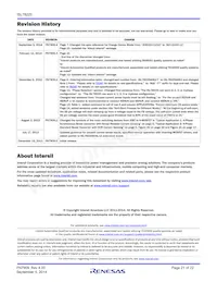 ISL78225ANEZ-T Datasheet Page 21