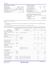 ISL8105BIRZ-T Datasheet Page 4