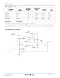 ISL8105CRZ-T Datasheet Page 2