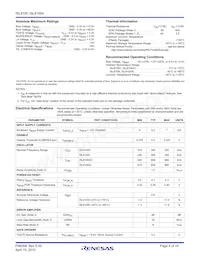 ISL8105CRZ-T Datasheet Page 4