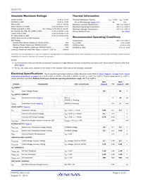 ISL8117AFRZ Datasheet Page 7