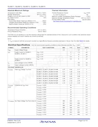 ISL88015IH5Z-T7A Datasheet Page 6