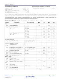 ISL88016IHTZ-T7A Datasheet Page 4